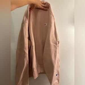 Pink champion hoodie